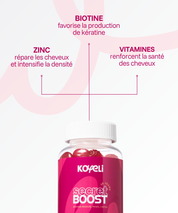 Secret Boost | Gummies Pousse Cheveux