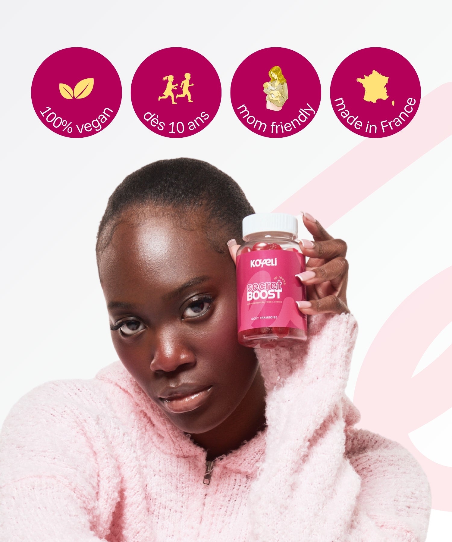 Secret Boost | Gummies Pousse Cheveux